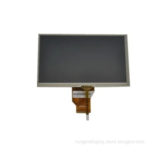 7" TFT Resolution 800X480 High Brightness TFT LCD Display with Resistive Touch Screen